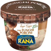 Salsa fresca con funghi porcini Rana 180 g