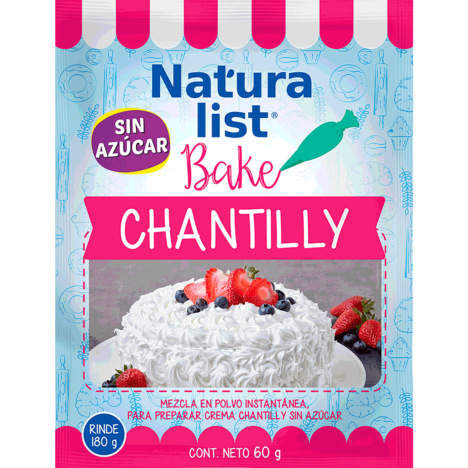 Mezcla Para Hacer Chantilly 60 G Jumbo Cl