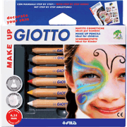 Lapices Make up Giotto 6 colores