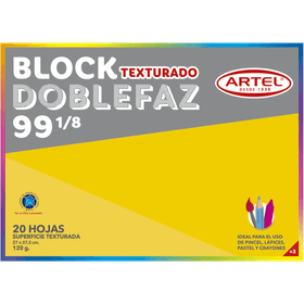 Block de Dibujo N°99 1/8 20 Hojas