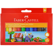 Plasticina de Colores Faber-Castell 12 un.