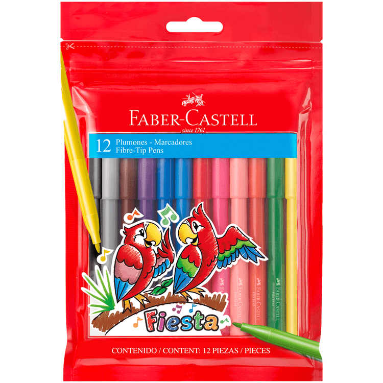 12 colores faber castell