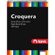 Croquera Tamaño Carta 21.6 x 27.9 cm