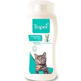 Shampoo Gato Traper Neutro 260 cc