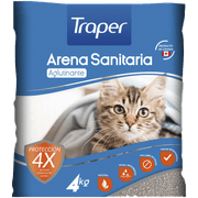 Arena Sanitaria Traper Aglutinante 4 kg