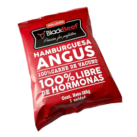 Hamburguesa Mollendo Angus Black Beef 185 g