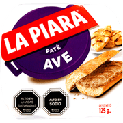 Paté de Ave La Piara 125 g