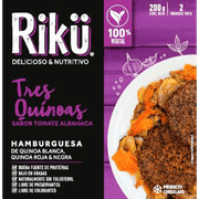 Hamburguesa Vegetal Rikü Tres Quínoas 200 g