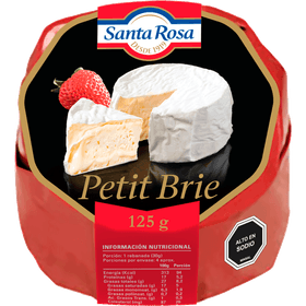 Queso Petit Brie Santa Rosa 125 g