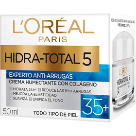 Crema Día L’Oréal Paris Anti-Arrugas +35 Hidra Total 5 50 ml