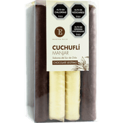 Cuchuflies Entrelagos Bañados En Chocolate Blanco y Negro 450 g