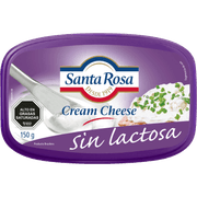 Queso Crema Santa Rosa Sin Lactosa 150 g