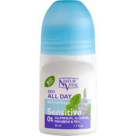 Desodorante Roll On Sensitive Natur Vital Salvia 50 ml