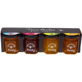 Pack de miel Terra Andes 4 unid. 45 g c/u