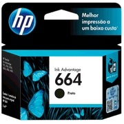 Tinta para Impresora HP 664 Negro