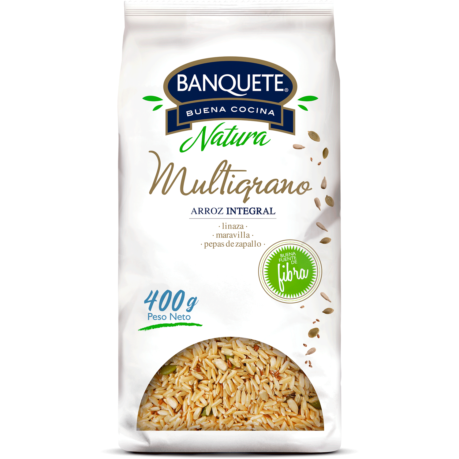 Arroz Integral Banquete 400 g, Multigrano | Jumbo.cl