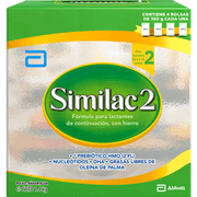 Fórmula Infantil Similac con HMO Etapa 2 Caja 1.4 kg
