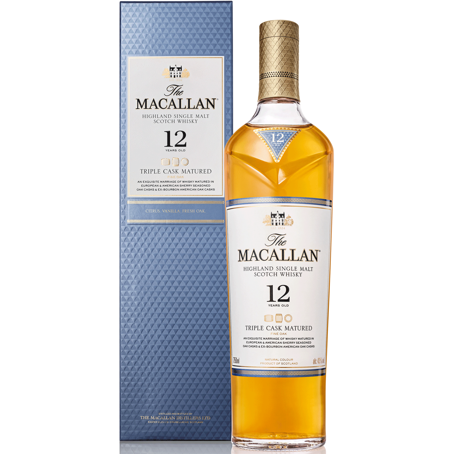 Whisky The Macallan 12 Anos 700 Cc Jumbo Cl