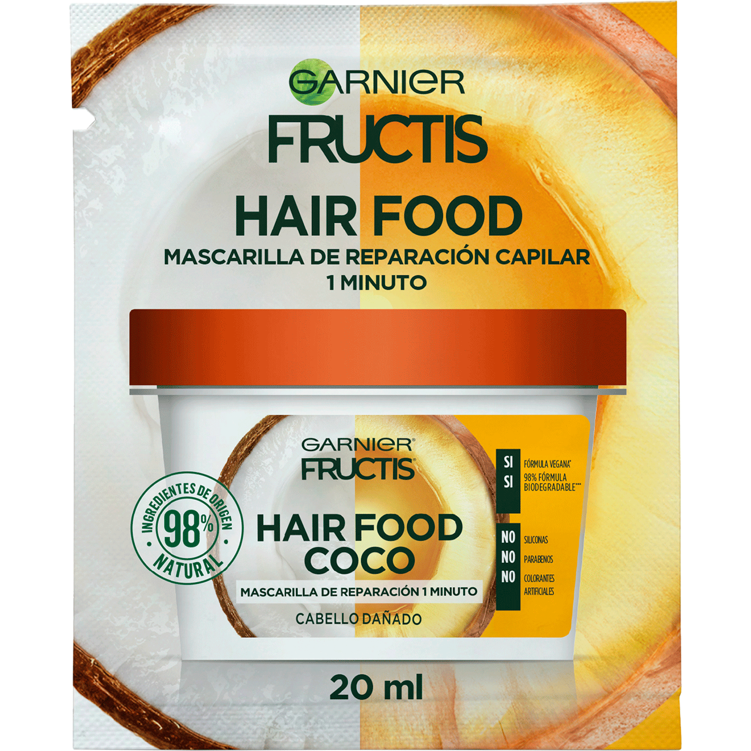 Tratamiento Hair Food Coco 20 ml