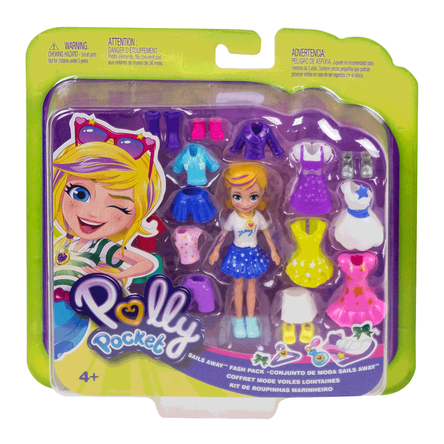 polly pocket surtido de modas