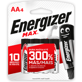Pila Alcalina AAA Energizer Max x2 und - Tiendas Jumbo