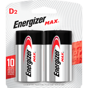 Pilas Alcalinas Energizer D 2 un.