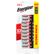 Pilas Energizer Larga Duración AA 16 un.