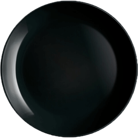 Plato Bajo Luminarc Diwali Negro 25 cm