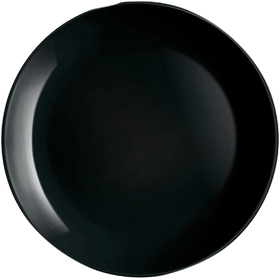 Plato Base Luminarc Diwali Negro 27 cm