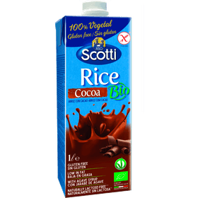 Bebida Vegetal Riso Scotti Arroz Chocolate Orgánico 1 L
