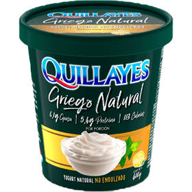 Yogurt Griego Quillayes Natural 400 g