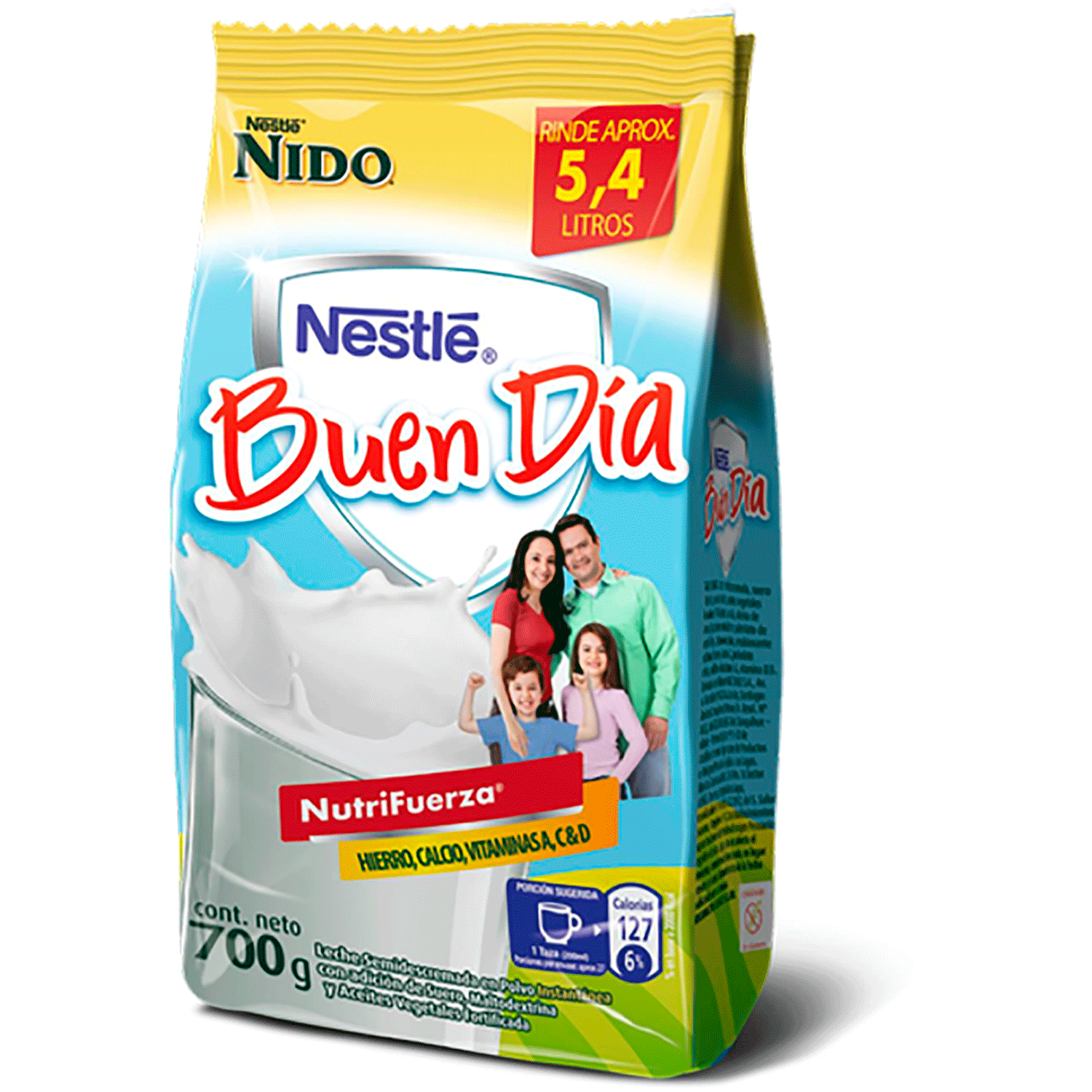 Leche en polvo buen día bolsa 700 g | Jumbo.cl