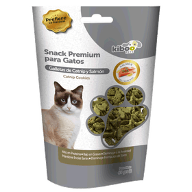 Snack Gato Kiboo Pets Premium Catnip y Salmón 65 g