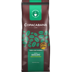 Café descafeinado molido 250 g