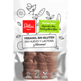 Pan Molde Dilici Noir Sin Gluten 430 g