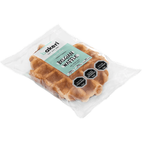 Waffle Belga Bakeri Perlas de Azúcar 90 g