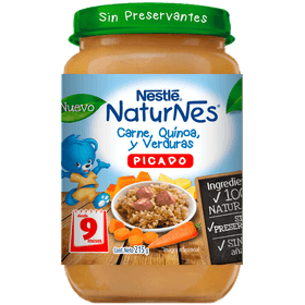Picado Naturnes Carne Quínoa y Verduras 215g