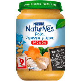 Picado Naturnes Pollo Zanahoria Arroz 215g