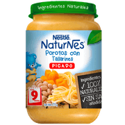 Picado Naturnes Porotos con Tallarines 215g