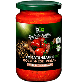 Salsa tomate bologne vegana orgánica 350 g