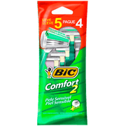 Máquina de Afeitar Bic Comfort Piel Sensible 5 un.
