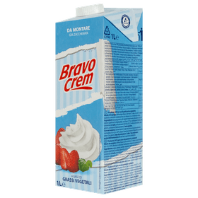 Crema Vegetal Bravo Azucarada 1 L