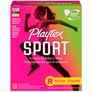 Tampones Playtex Sport Regular 18 un.