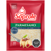 Queso Rallado Parmesano Soprole 40 g