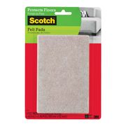 Fieltro Protector 3M Scotch Brite® Rectangular 4 un.