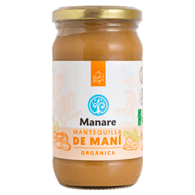 Mantequilla de Maní Manare Orgánica 360 g