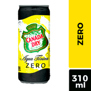 Agua Tónica Canada Dry Zero 310 ml