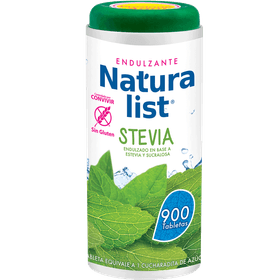 Endulzante Naturalist Stevia 900 Tabletas