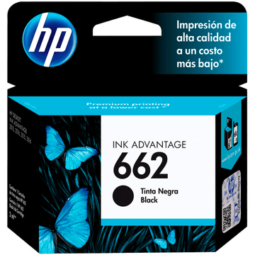 Tinta para Impresora HP CZ103AL Negro HP662