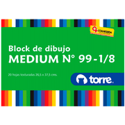 Block Dibujo Medium 99 1/8